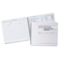 CheckSimple Cash Receipts Journal - 10 Column Disbursement Journal (2 Books)