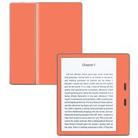 MightySkins Skin Compatible with Amazon Kindle Oasis 7" (9th Gen) - Solid Salmon | Protective, Durable, and Unique Vinyl Decal wrap Cover | Easy to Apply, Remove, and Change Styles | Made in The USA