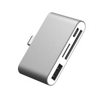 E Tronic Edge USBC HUB Adapter: Best Charging Port Type C Dock with USB3 & Micro USB & SD Card Reader Drive for Apple MacBook Pro & Mac Air HP Dell etc.