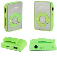 Feriay USB Mini Mirror Clip Mp3 Sport Music Player With TF-Card Slot Support Up To 8GB MP3 & MP4 Players (1Pc) MP3 & MP4 Players