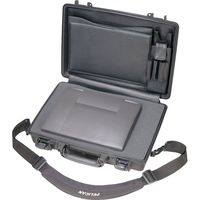 Pelican 1490 CC2 Black Laptop Case Deluxe with Foam 14" x 19.88" x 4.63"