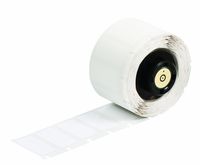 Brady PTL-19-642 Self-Extinguishing Tedlar TLS 2200/TLS PC Link Labels , White (250 Labels per Roll, 1 Roll per Package)