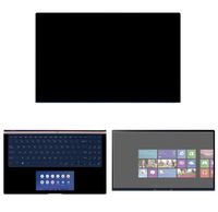 Decalrus - Protective Decal Black Skin Sticker for Asus ZenBook UX534FT (15.6" Screen) case Cover wrap ASzenbk15_UX534-90