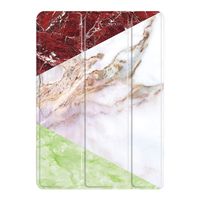 DEESEE(TM) NewFor iPad Pro 11 inch Marbling Case Smart Stand Cover with Auto Sleep/Wake (C)