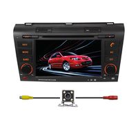 BlueLotus® for Mazda 3 2004 2005 2006 2007 2008 2009 In-dash 7" Touchscreen DVD Player GPS Navigation Tv Radio Bluetooth Steering Wheel Control RDS Sd/usb Ipod Av + Reverse Car Rear Camara + Free USA Map