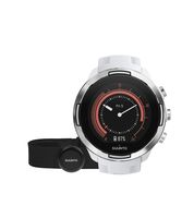 Suunto 9 Multisport GPS Watch with BARO and Wrist-Based Heart Rate (White with HR Belt)