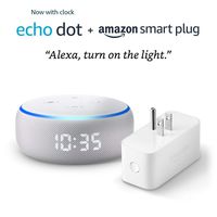 Echo Dot (3rd Gen) with Clock and Amazon Smart Plug