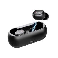QCY True Wireless Bluetooth 5.0 Earbuds, 3D Stereo Headphones, Wireless Earphones w/Noise Cancelling, Built-in Mic for iPhone Android (3-4 Hours per Charge, Total 12-16 Hours Playtime)