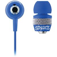 Coby CVE55 jammerz Streets Urban Style Isolation Stereo Earphones, Green