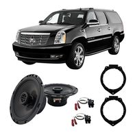 Compatible with Cadillac Escalade 2007-2014 Front Door Factory Replacement Harmony HA-R65 Speakers
