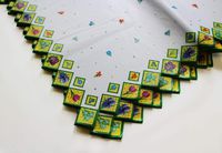 200 Sheets Die Cut Printed Tissue Paper - Flowers Print