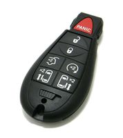 OEM 7-Button FOBIK Key Fob Remote Compatible With Chrysler Town & Country (FCC ID: IYZ-C01C, P/N: 56046708)