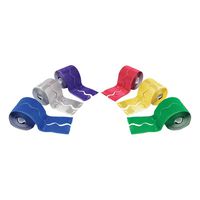 Bordette Metallic Corrugated Border Roll, 2-1/4 Inches x 25 Feet, Silver