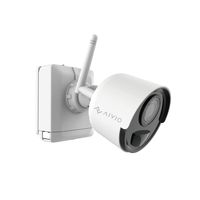 Wireless Rechargeable Battery Powered WiFi Add-on Camera (Requires NVR NOT Included), 1080P Wire-Free IP Camera, 500ft Long Range, Motion Detection, Indoor/Outdoor Surveillance Home Security Camera