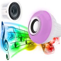Auntwhale Color Light Bluetooth Speaker 12W Smart Bluetooth 4.0 Music Playing KTV