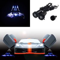 Spoya Star Wars Darth Vader Wired CREE 3W LED Car Door Logo Shadow Ghost Light Welcome Courtesy LED Projector Lights