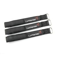 LUMENIER Indestructible Kevlar Lipo Strap - 16x250mm (3pcs) FPV Drone Racing