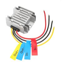 uxcell Voltage Converter Regulator DC/DC DC 10-32V to DC 12V 3A 36W Step Down/Up Transformer Waterproof