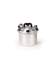 All American 910 Canner Pressure Cooker, 10.5 qt, Silver