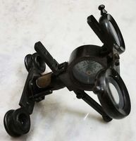 Antique Vintage Style Monocular Replica Solid Brass Folding Instrument Binocular Compass Gift