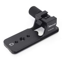 iShoot Replacement Lens Foot, Metal Lens Collar Base Tripod Mount Ring Stand for Sony FE 200-600mm F5.6-6.3 G OSS Lens SEL200600G, Built-in Arca-Swiss Quick Release Plate with 1/4 and 3/8 Screw Holes