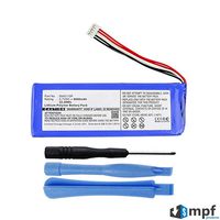 6000mAh P5542100-P, 5542110P Battery Replacement Compatible with JBL Pulse 2 Splashproof Portable Bluetooth Speaker with Installation Tools