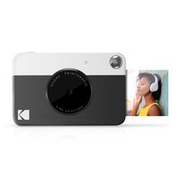 Kodak PRINTOMATIC Digital Instant Print Camera (Black), Full Color Prints On ZINK 2x3 Sticky-Backed Photo Paper - Print Memories Instantly (Renewed)