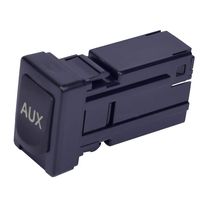 Reeoutdoor Aux Jack Port fit Tacoma Corolla Tundra 86190-02010, Aux Port Auxiliary Input Jack Stereo Adapter Assembly, 86190 02010