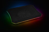 Thermaltake Massive 20 RGB Steel Mesh Panel Single 200mm Fan 10"-19" Laptop Notebook Cooling Pad CL-N014-PL20SW-A