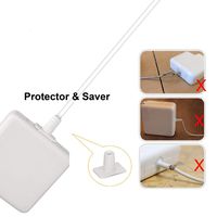 Charger Cable Protector - Adapter Cable Saver Compatible with 45W/60W/85W, Single End Protector,1Pack