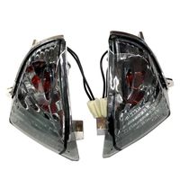 ZXMOTO Rear Turn Signal Indicator Light for Suzuki GSXR 600 GSXR 750 K6 (2006-2007)/GSXR 1000 K5 (2005-2006) Smoked Lenses