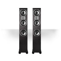 Polk Audio TSi400 4-Way Tower Speakers with Three 5-1/4" Drivers - Pair (Black)