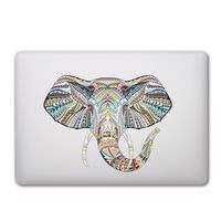 DQQH Removable Vinyl Sticker Skin for MacBook Pro Air Mac 13 inch Apple Logo - Art Elephant