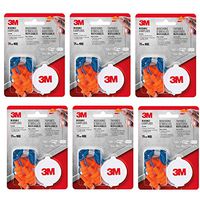 3M 90716-80025T Corded Reusable Earplug, 3-Pair with Case (6)