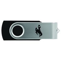 LXG, Inc. University of Wyoming -8GB 2.0 USB Flash Drive-Black