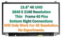 Vtekscreen LP156UD1-SPB1 SPA2 SPC1 15.6" 4K Laptop eDP LCD LED UHD Screen