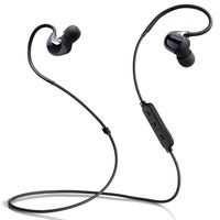 Edifier W295BT Wireless Sports Headphones - Bluetooth 4.1 aptX IPX4 Sweat Splash Resistant Earphones - Black