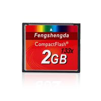 FengShengDa 2G Extreme Compact Flash Memory Card Speed Up To 80MB/s Frustration-Free Packaging SDCFHS-2G-AFFP