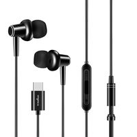 Type C Headphones with Mic and Volume Control