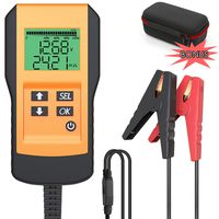LEICESTERCN Battery Tester for Automotive Digital 12V Car Battery Load Test and Analyzer for Flood, Gel, AGM, Deep Cycle Battery (Digital Battery Tester) 
