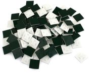 Uxcell Plastic Self Adhesive Cable Tie Mount Base, 21 x 21mm, 100 Pcs, White