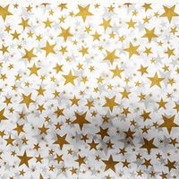 Gold Metallic Tissue Paper (20 Sheets, Gold Stars)