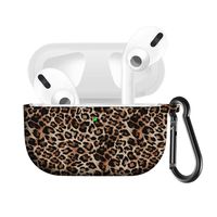 Graysky Colourful Personalized Printing Silicone Protective Cover Compatible with AirPods Pro 3rd Gen Charging Case 2019, Visible Front LED, Shock & Scratch Resistant Case Cover with Travel Carabiner