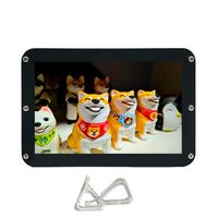 WIMAXIT 8 Inch Monitor, IPS 1280x800 HDMI DIY Display HDCP Micro USB Input SKD LCD Screen for Raspberry Pi 3/PS4/Xbox360 with PMMA Housing