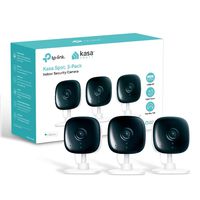 Kasa Spot Indoor Camera, 1080P HD Smart Wifi Security Camera (3-Pack) Night Vision, Motion Detection, Works with Google Assistant and Alexa (KC100P3)