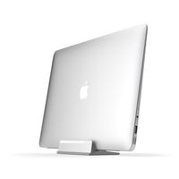 UPPERCASE KRADL Air Small Profile Aluminum Vertical Stand for MacBook Air, Compatible with 2010-2017 MacBook Air only