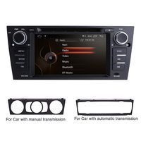 hizpo Android 9.0 Quad Core 7 Inch Car Stereo Multi-Touch Screen Radio CD DVD Player 1080P Video Screen for BMW E90/2006-2011 E91/2006-2011 E92/2006-2011 E93