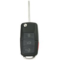 Keyless2Go New Keyless Entry Remote Car Key Fob for Vehicles That Use HLO 1J0959753T