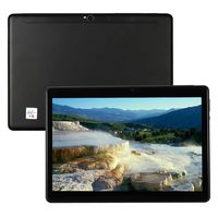 10 Inch Android 9.0 Tablet PC, 6GB RAM 64GB Storage Phablet Tablet Deca-Core Unlocked 4G Cell Phone Tablets, Dual Sim Card Slots, WiFi, GPS,1920x1200 HD IPS Screen Display (Black)