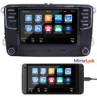 OEM 6.5" MIB Car Radio Stereo RCD510 RCD330 Plus Mirrorlink Bluetooth SD MP3 Player for VW Golf 5 6 Jetta CC Tiguan Passat